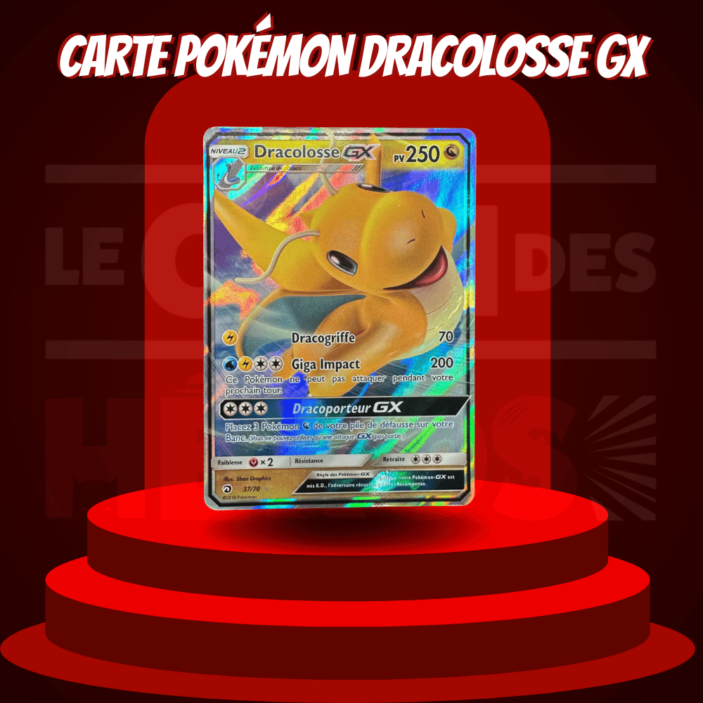 Carte Pokémon Dracolosse GX