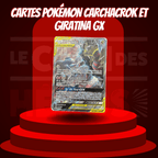 Cartes Pokémon Carchacrok et Giratina GX