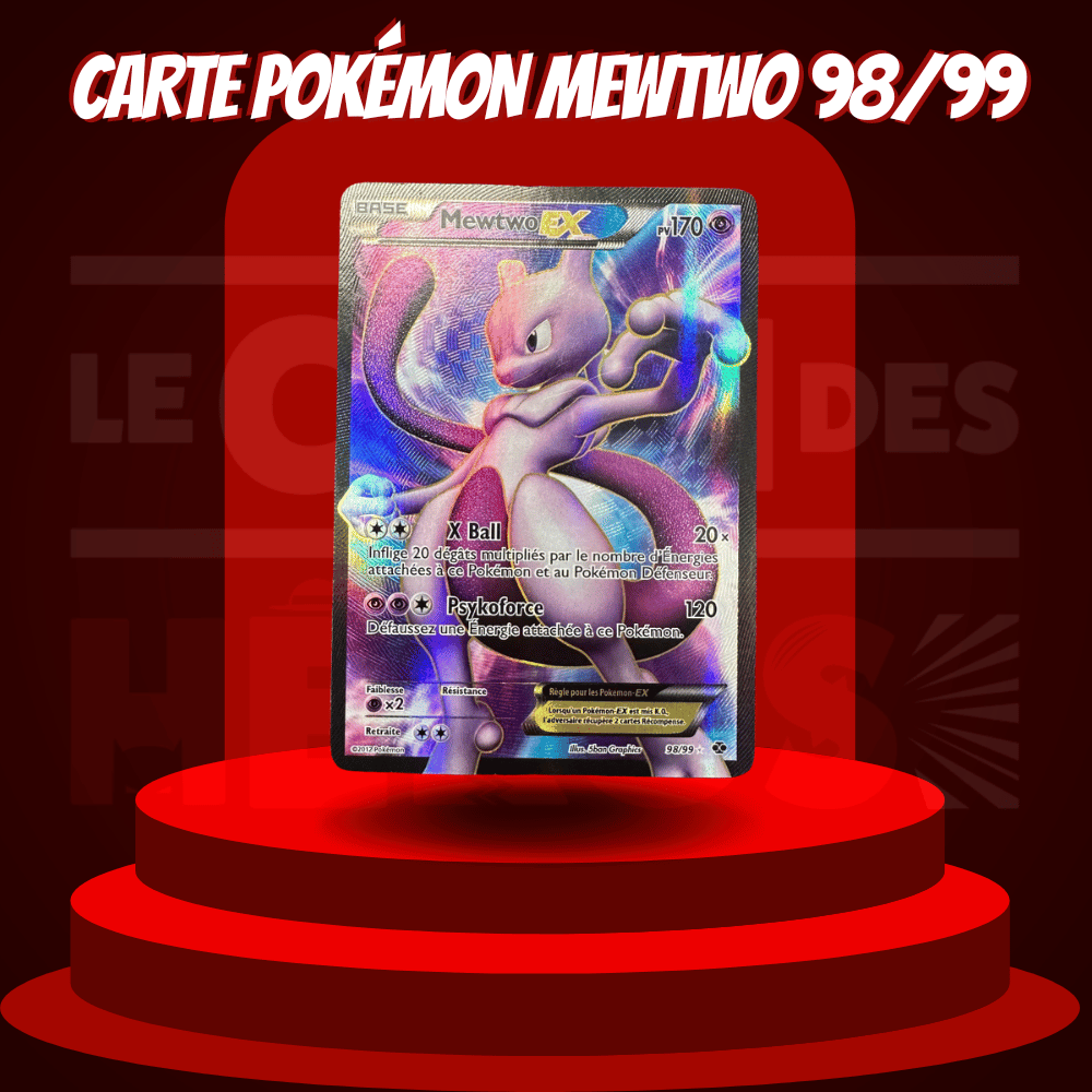 Carte Pokémon Mewtwo 98/99