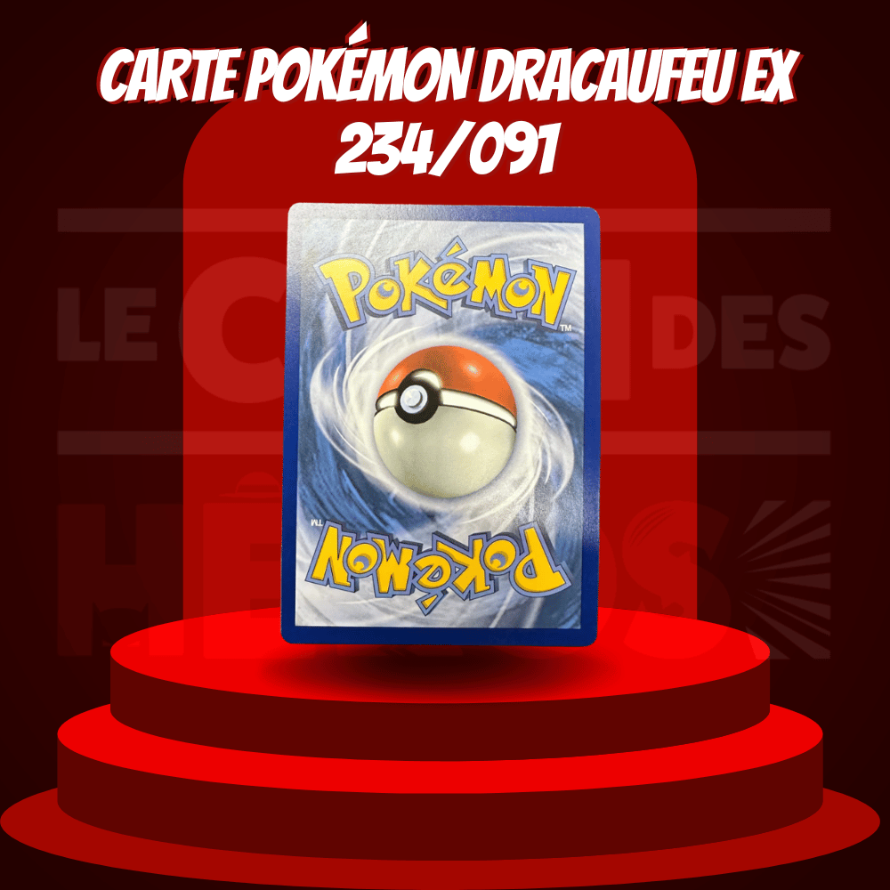 Carte pokémon Dracaufeu ex 234/091