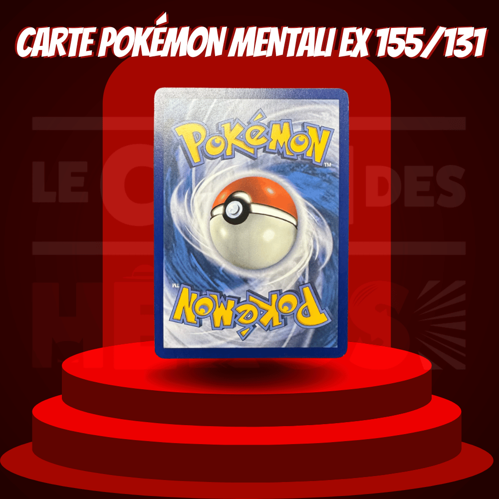Carte Pokémon Mentali ex 155/131