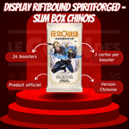 Display League of Legends Riftbound Spiritforged Vol.2 – Slim Box Chinois (SFD-BD01)