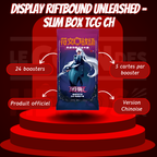 Display Riftbound Set 3 Unleashed – League of Legends Slim Box TCG CN
