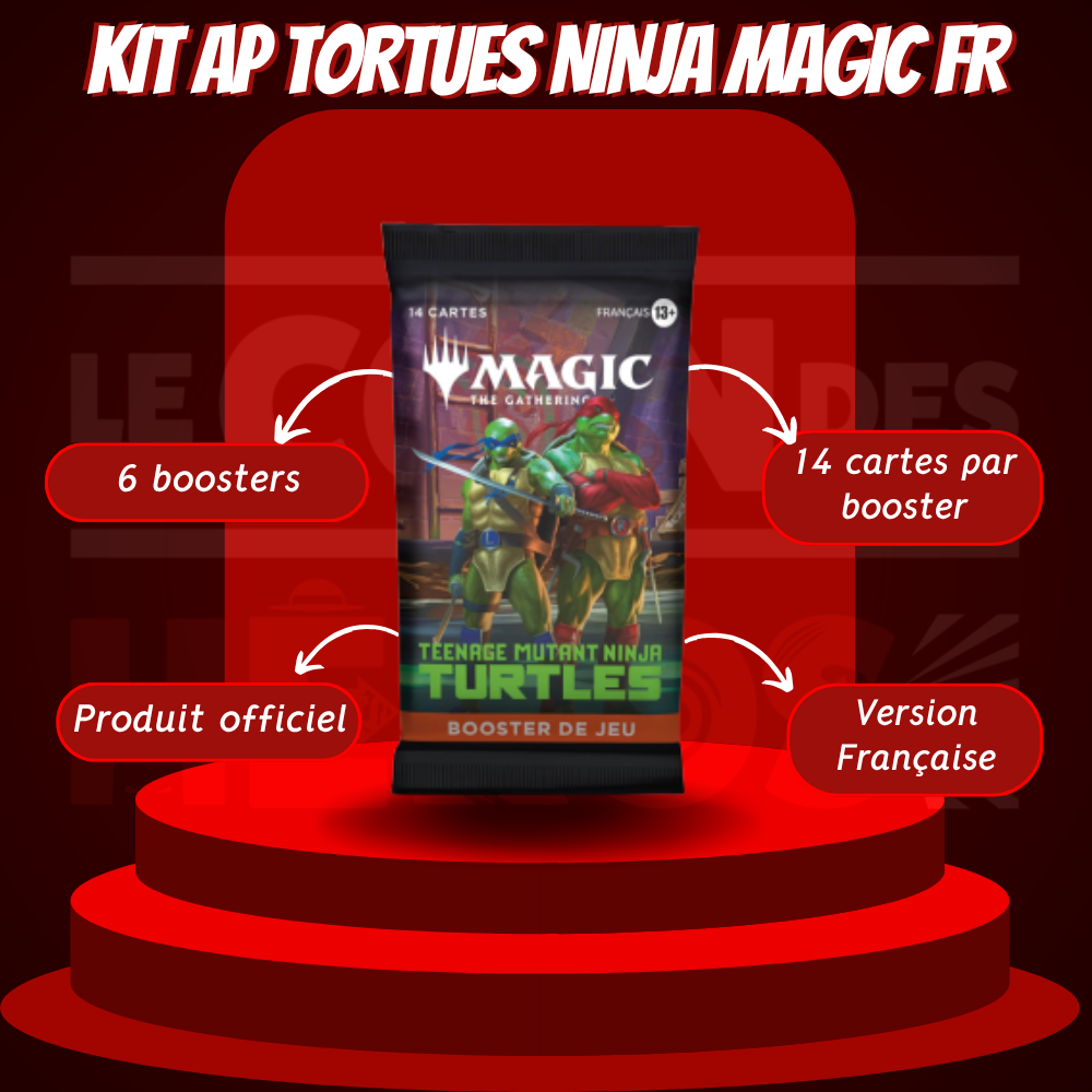 Pack d’AP Tortues Ninja Magic FR