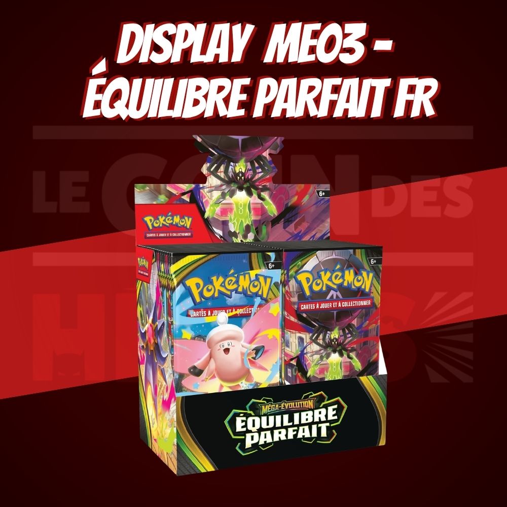 Display Pokémon Équilibre Parfait ME03 – Version Française