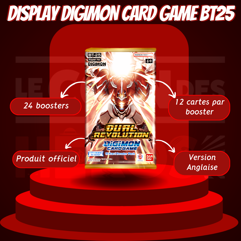 Display Digimon Card Game BT25