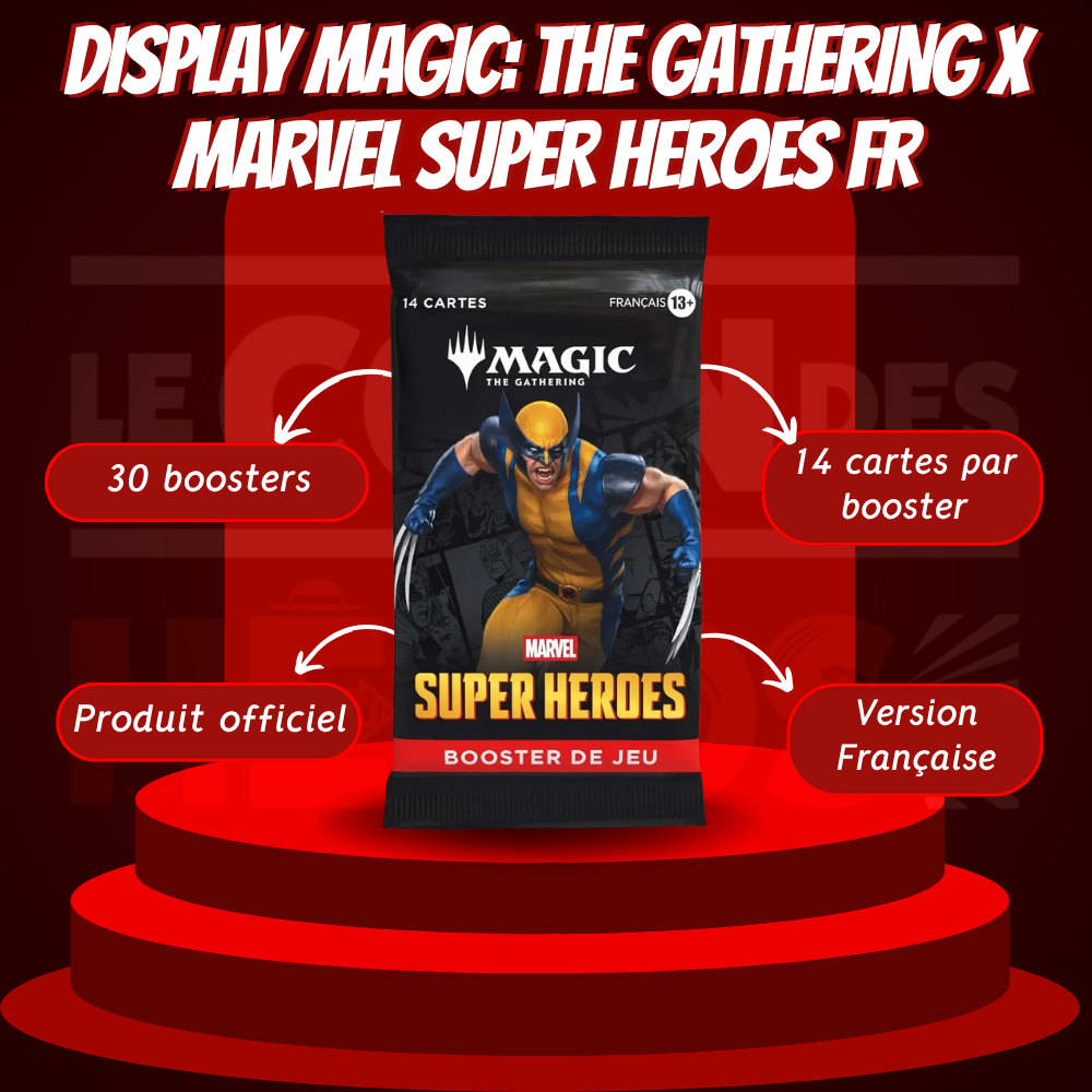 Display  Magic: The Gathering x Marvel Super Heroes fr
