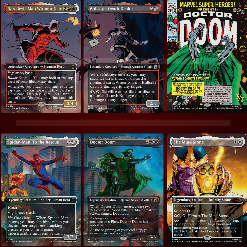 Display  Magic: The Gathering x Marvel Super Heroes fr