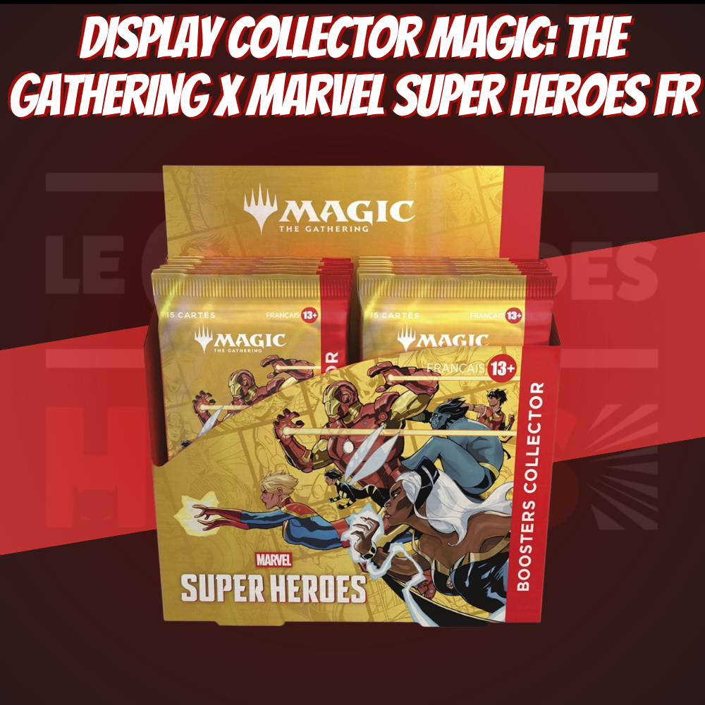 Display collector Magic: The Gathering x Marvel Super Heroes fr