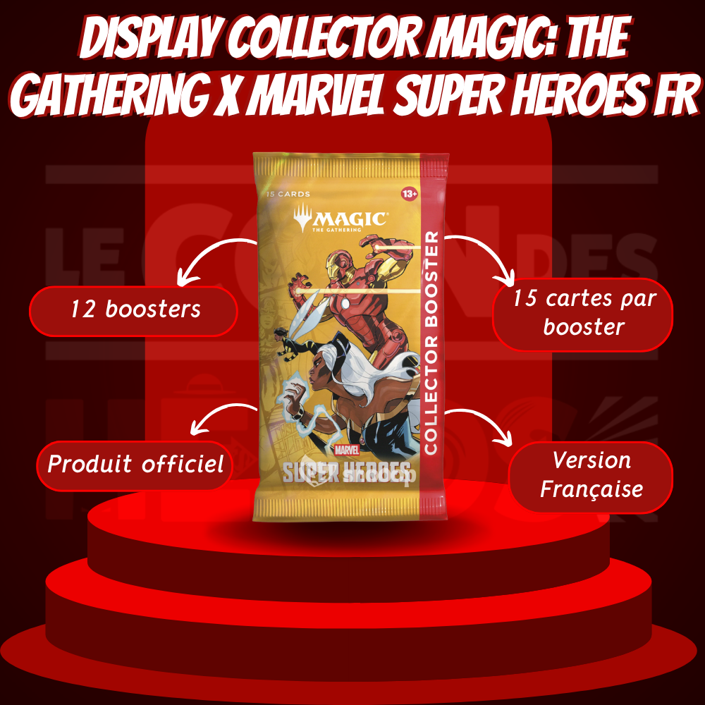 Display collector Magic: The Gathering x Marvel Super Heroes fr