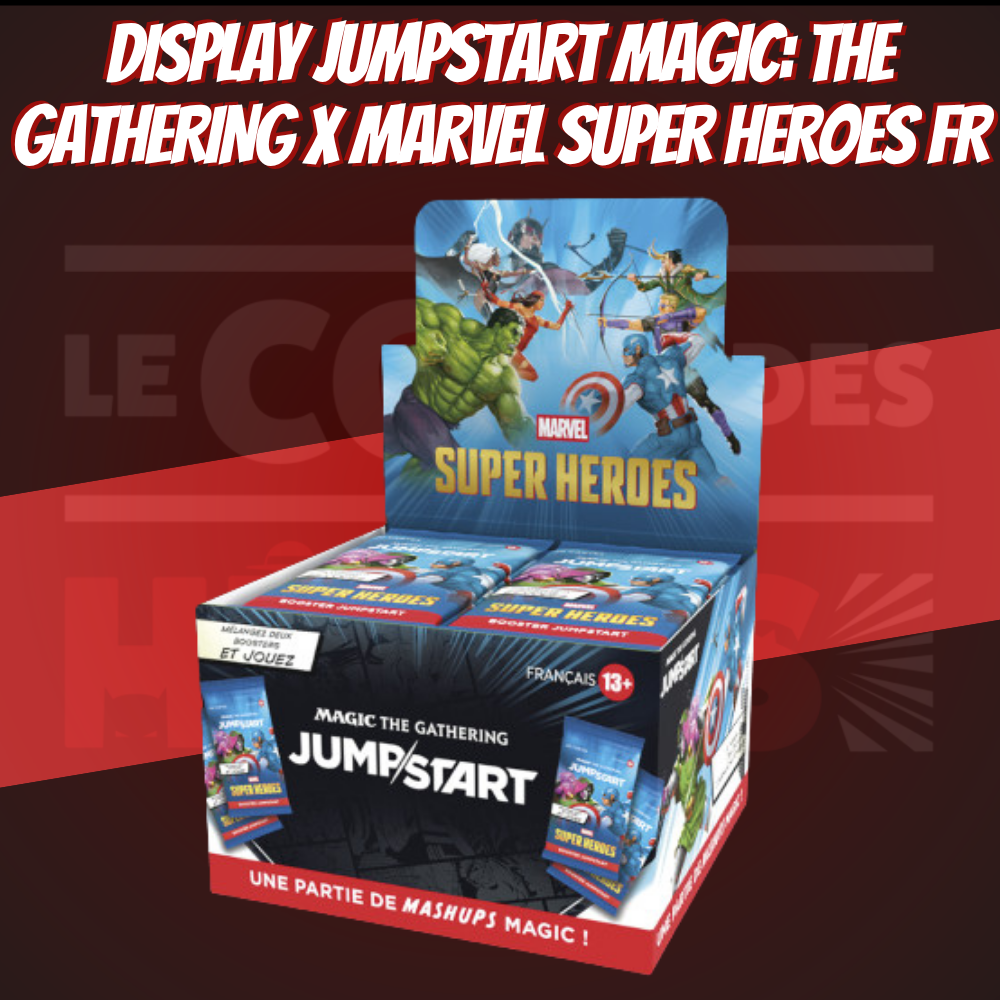 Display jumpstart Magic: The Gathering x Marvel Super Heroes fr