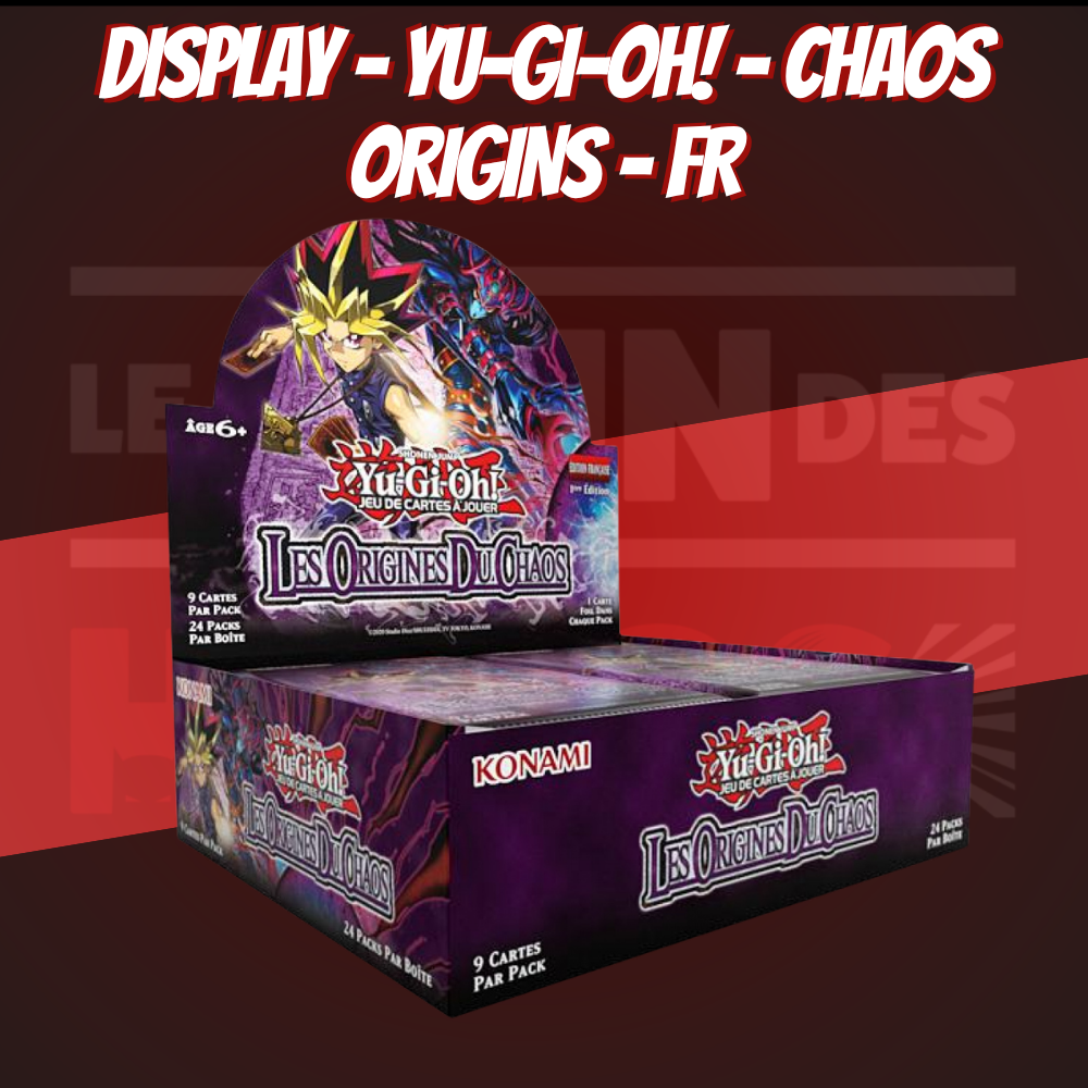 Display - Yu-Gi-Oh! - Chaos Origins - FR