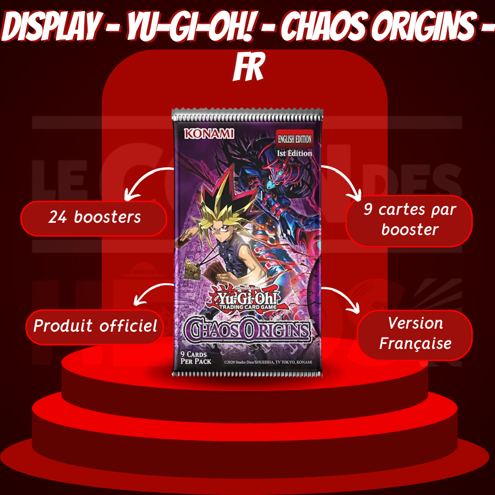 Display - Yu-Gi-Oh! - Chaos Origins - FR