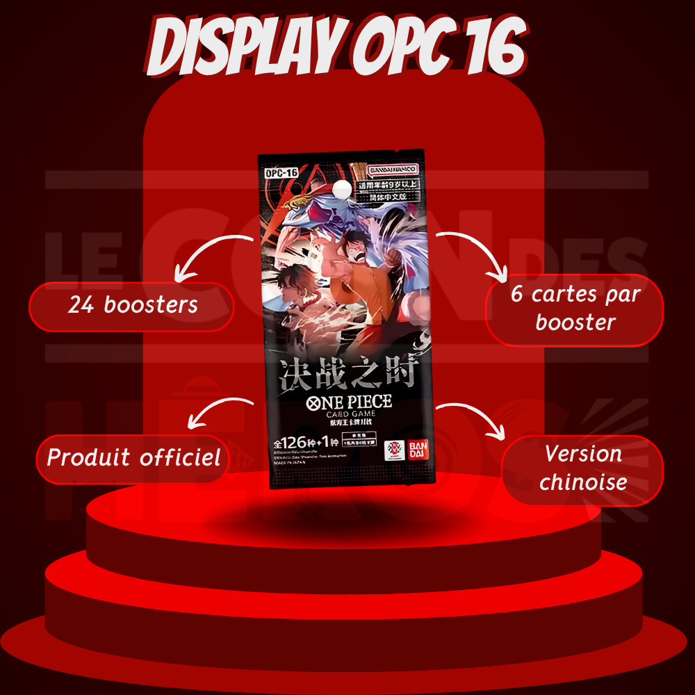 Display One Piece - OPC16 CH