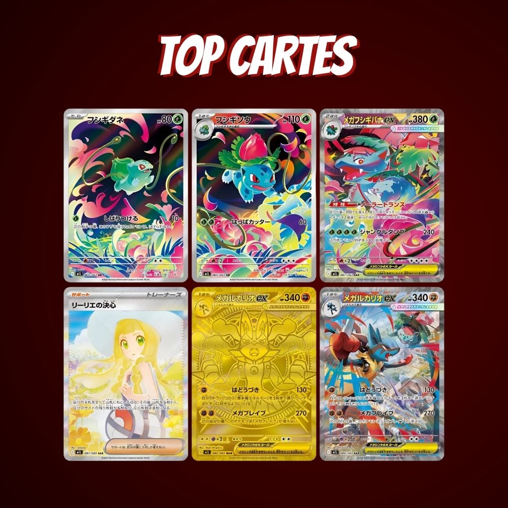 Display Pokémon MEGA Brave M1L – Boosters Version Japonaise