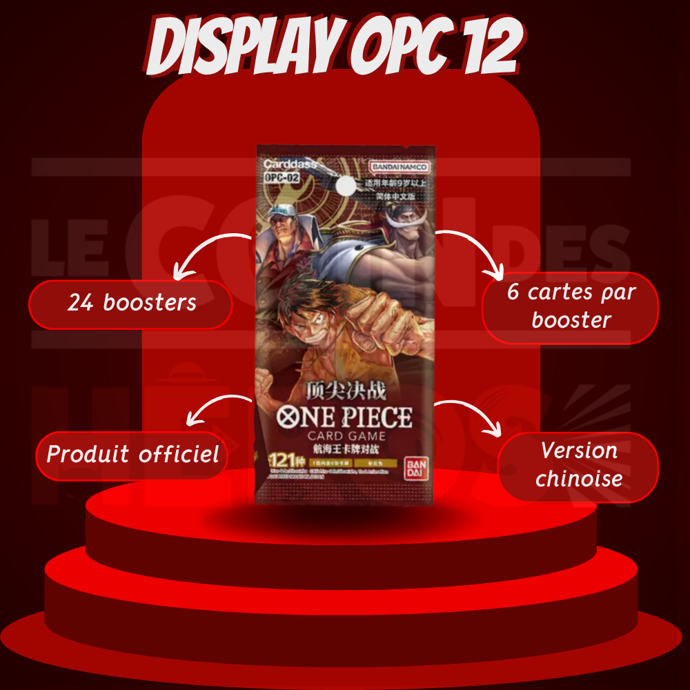 Display One Piece - OPC02 CH