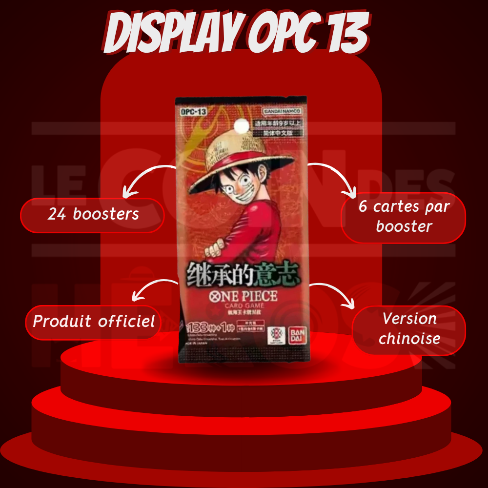 Display One Piece - OPC13 CH