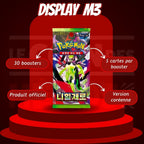 Display Pokémon Nihil Zero M3 – Boîtes de Boosters Version Coréenne