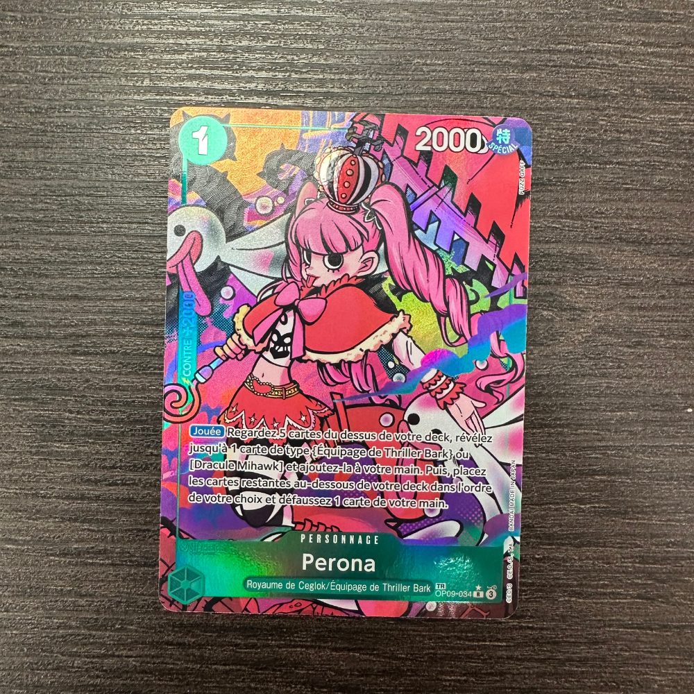 Carte One Piece Perona TR OP09