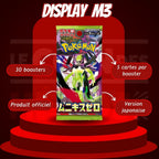 Display Pokémon Munikis Zero M3 – Boîte de 30 Boosters Version Japonaise