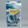 100 Dragon Shield sleeve Perfect Fit : Clear/Clear