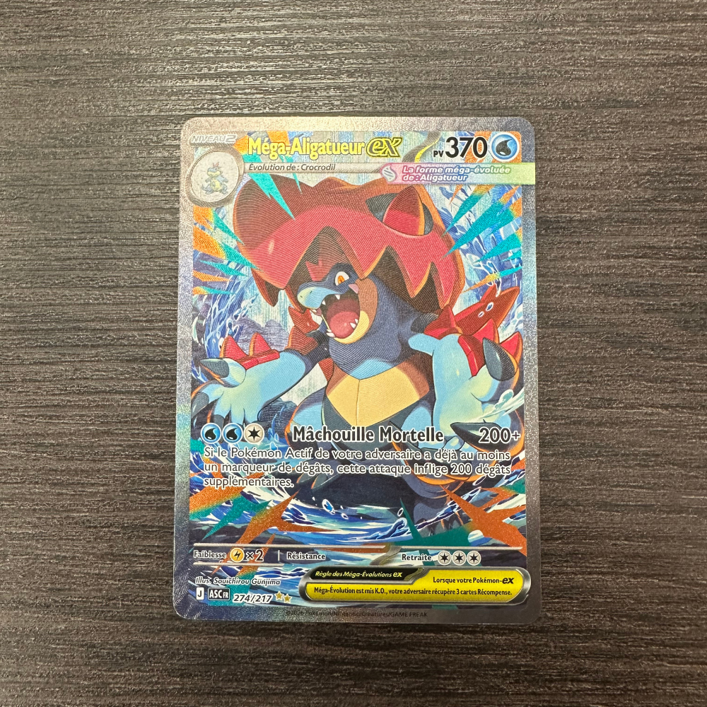 Cartes Pokémon Méga-Aligatueur ex