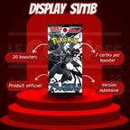 Display Pokémon Black Bolt SV11B – Boîte de 20 Boosters Version Japonaise