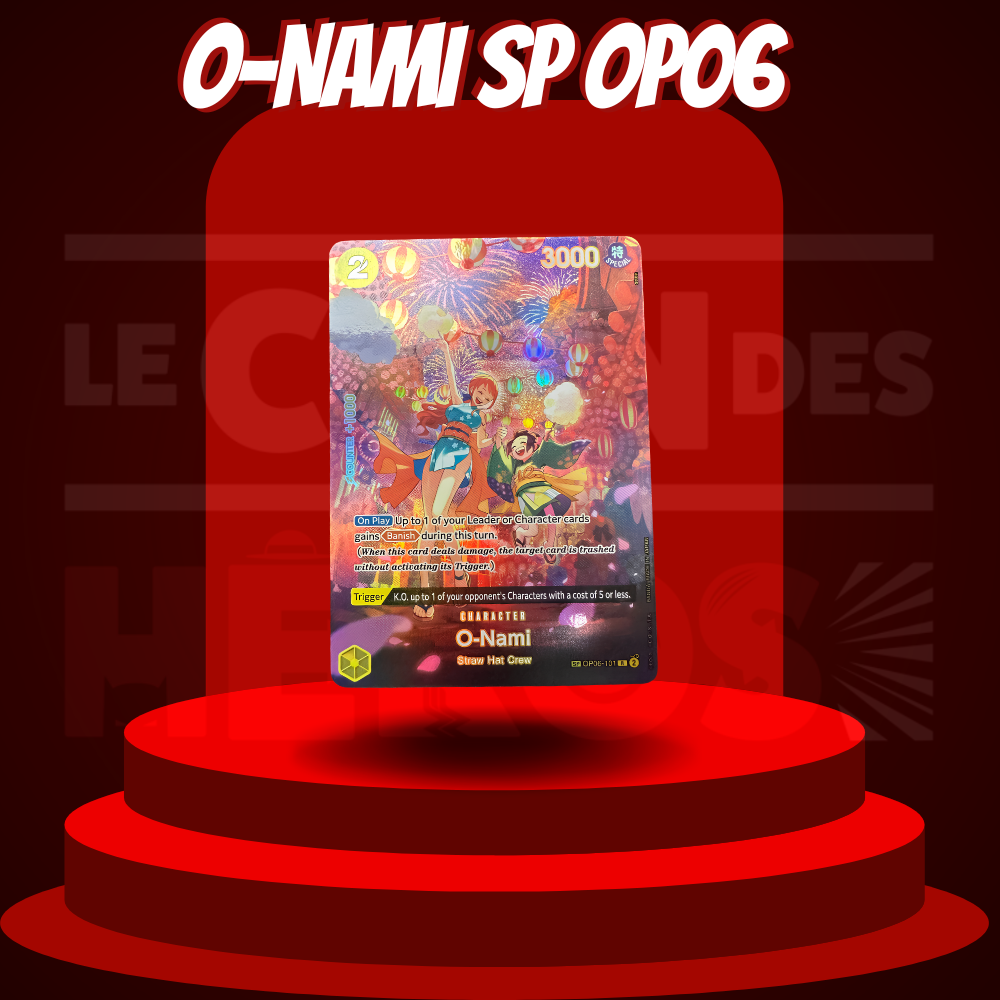 Carte One Piece O-Nami SP
