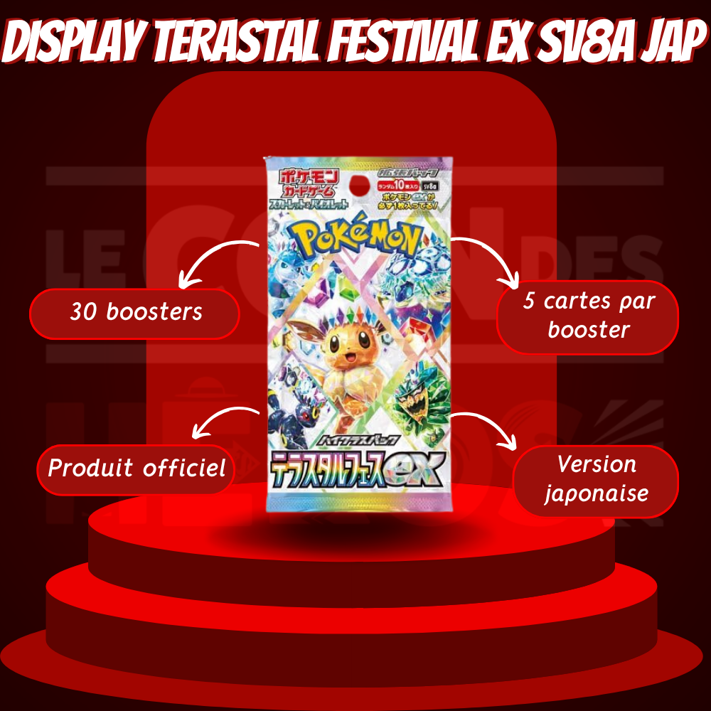 Display Terastal Festival ex (High Class Pack) – SV8a JAP