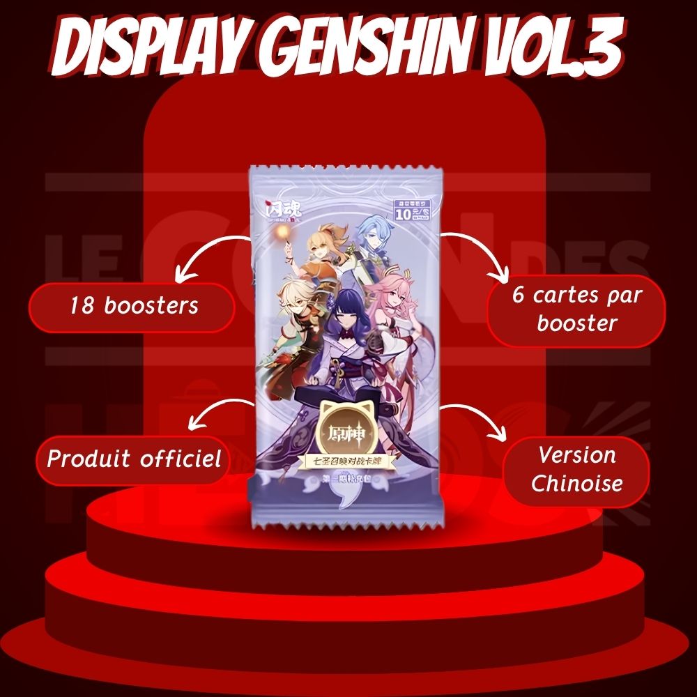 Genshin Impact TCG Vol.3 – Display
