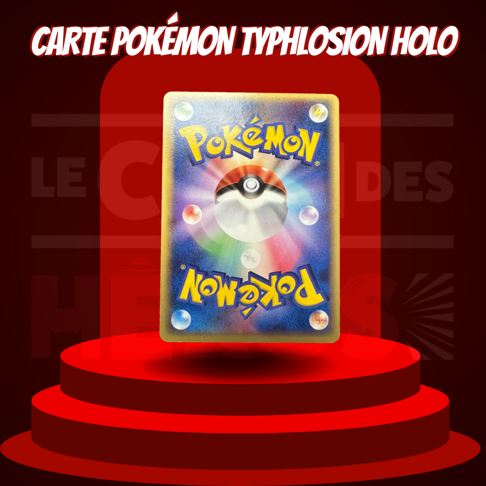 Carte Pokémon Typhlosion Holo