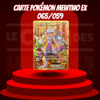 Carte Pokémon Mewtwo ex 065/059