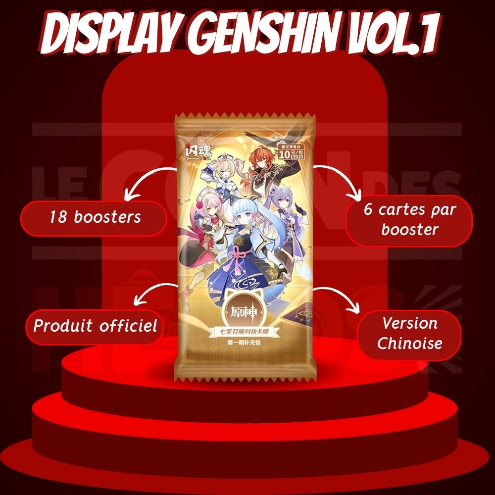 Genshin Impact TCG Vol.1 – Display