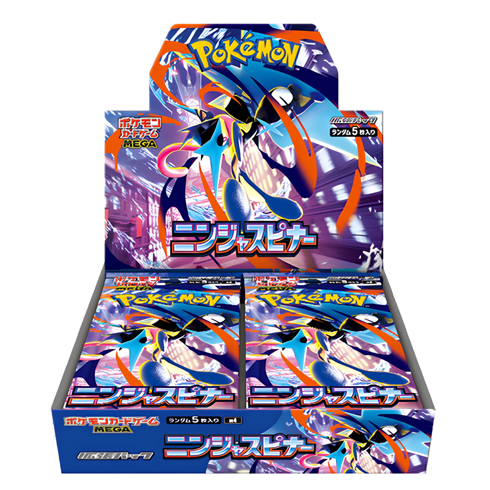 Display Pokémon Ninja Spinner – M4 JAP