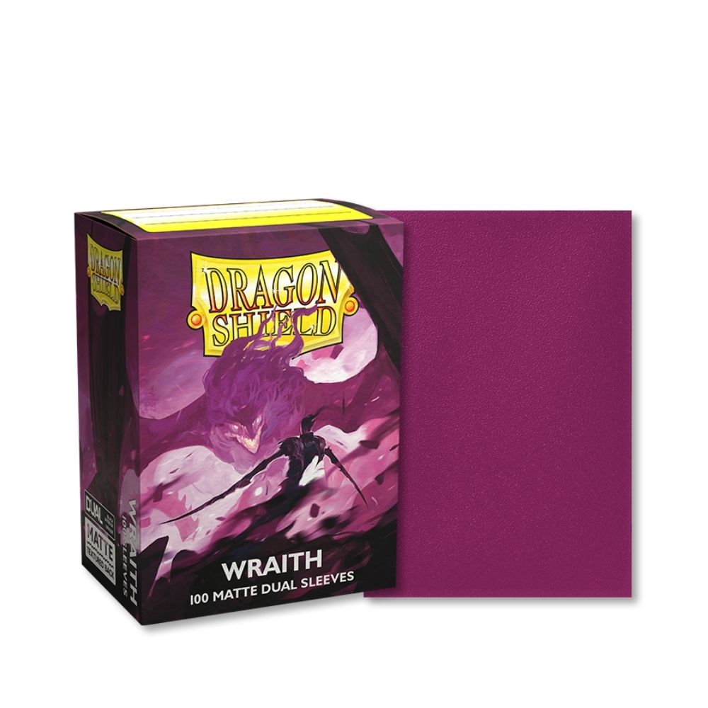 100 sleeve Dragon Shield Matte : Wraith