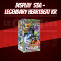 Display Pokémon Legendary Heartbeat S3A – Boîte de Boosters Version Coréenne