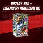Display Pokémon Legendary Heartbeat S3A – Boîte de Boosters Version Coréenne