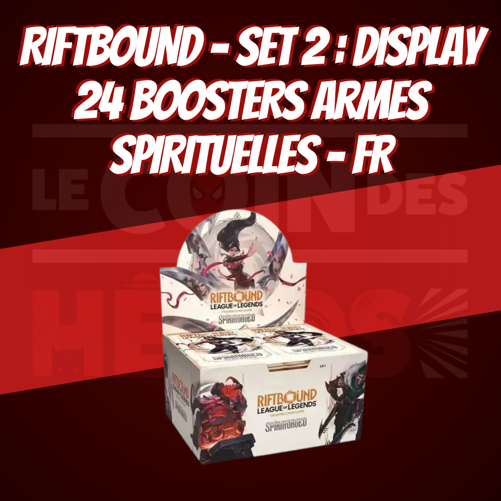 Riftbound - Set 2 : Display Armes Spirituelles - Français