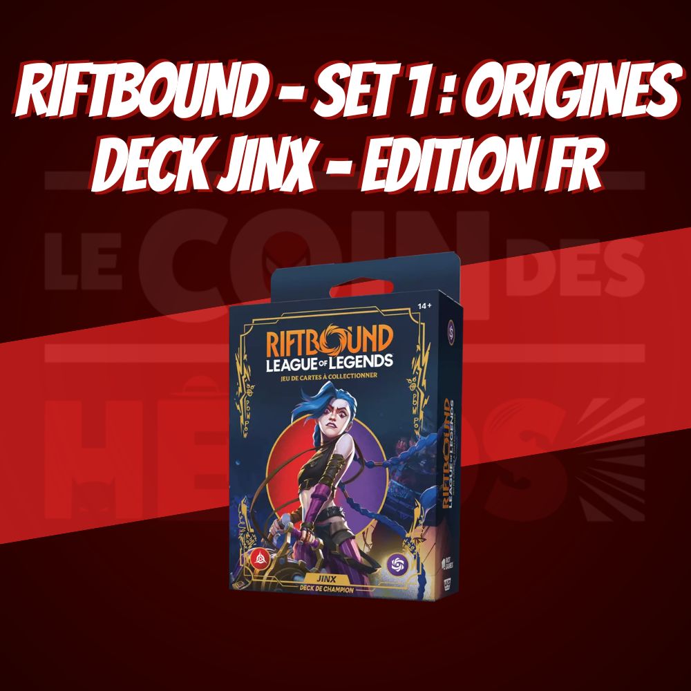 Deck de Champion - Jinx - Riftbound: League of Legends FR