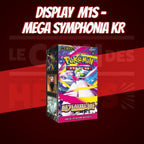 Display Pokémon Méga Symphonia M1S – Boîtes de Boosters Version Coréen
