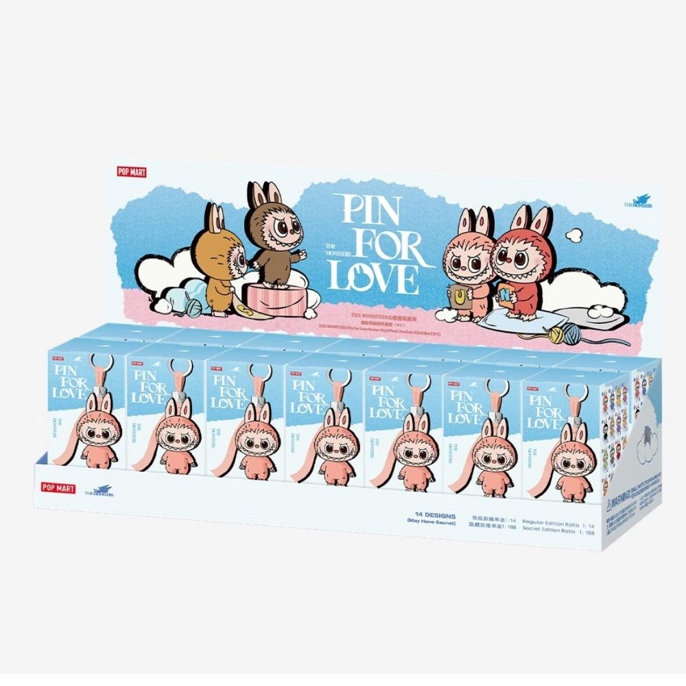 LABUBU PIN FOR LOVE SERIES Blind Box N-Z-14