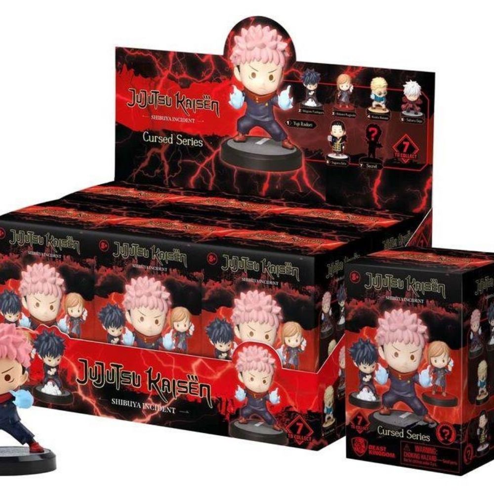 JUJUTSU KAISEN - Cursed Series - Assortiment 6 Figurines Blind Box