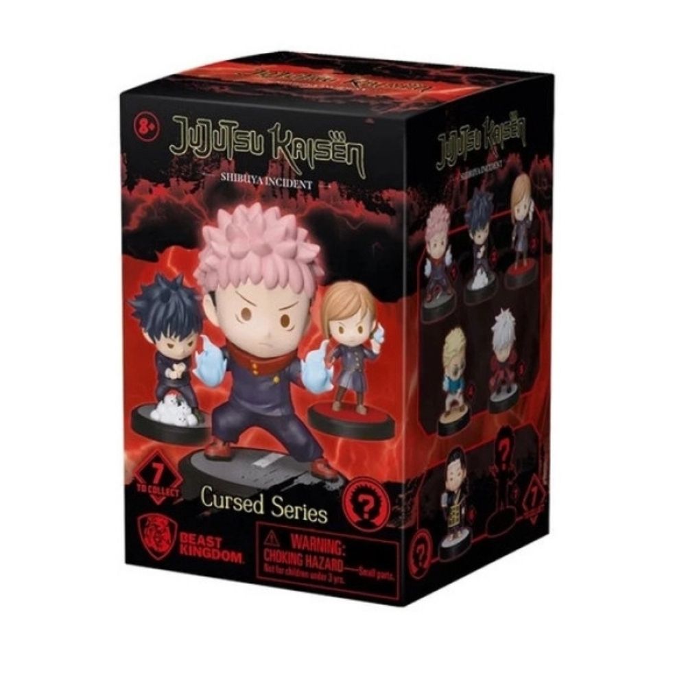 JUJUTSU KAISEN - Cursed Series - Assortiment 6 Figurines Blind Box