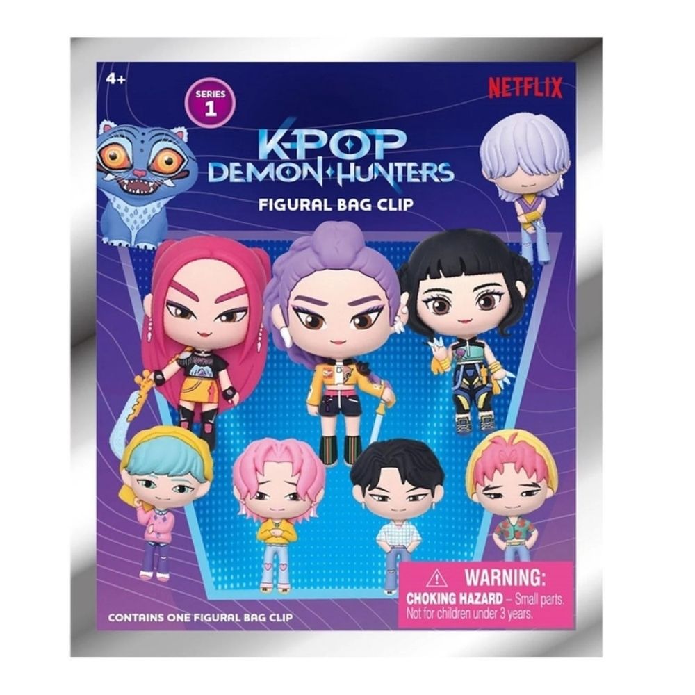 K-Pop Demon Hunters – Bag Clip Series 1 – Sachet Mystère