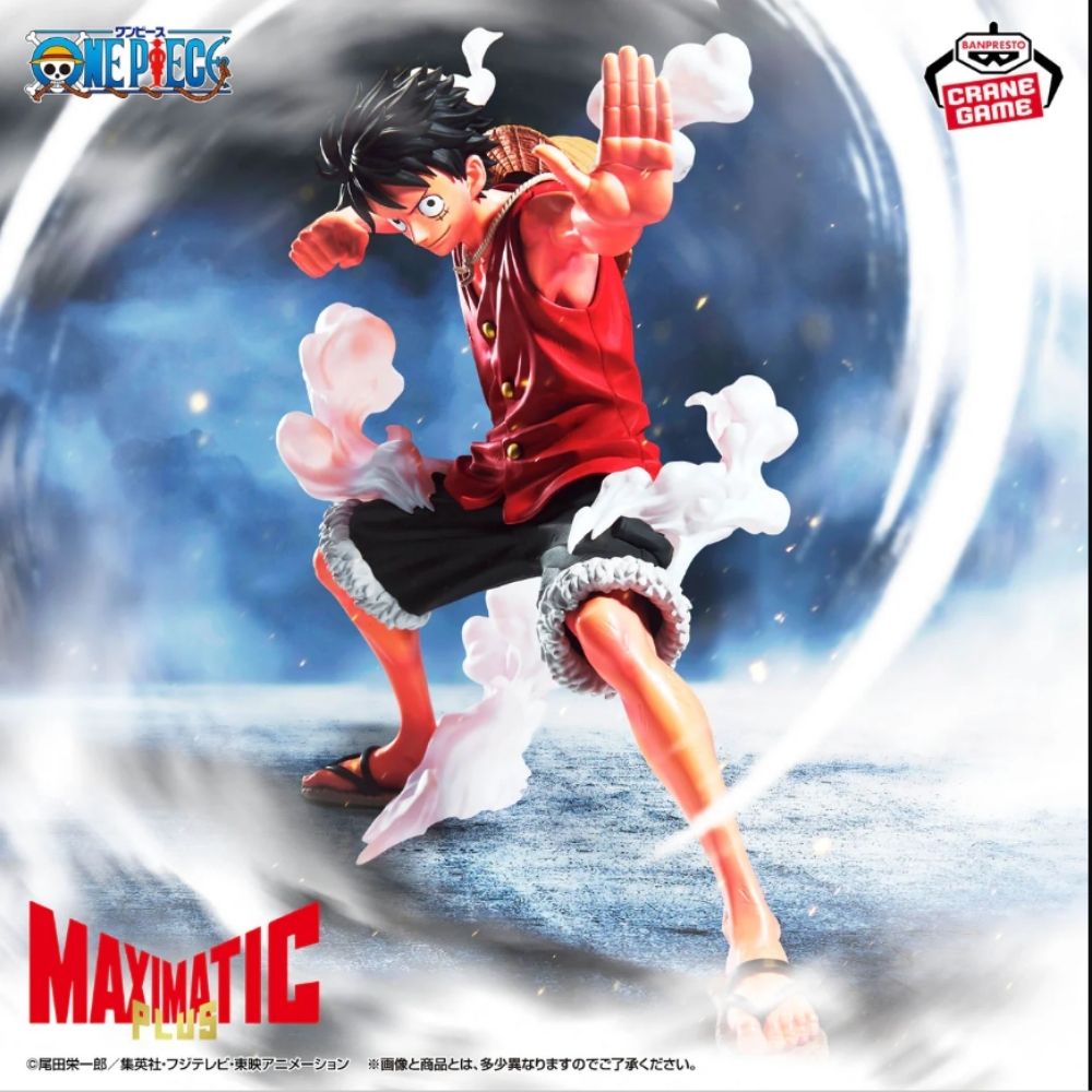 One Piece – Figurine Monkey D. Luffy Maximatic Plus